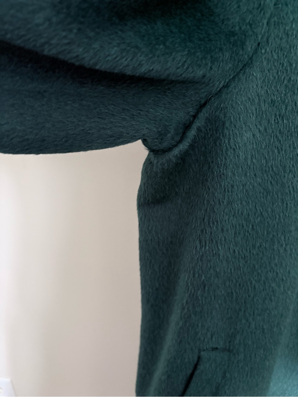 Eileen Fisher Alpaca Wool Soft Teal Coat XL - Picture 6 of 6